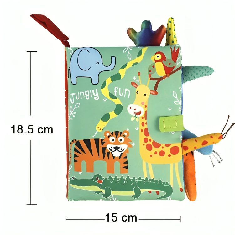 Animatextures: Interactive Animal Adventure Cloth Book